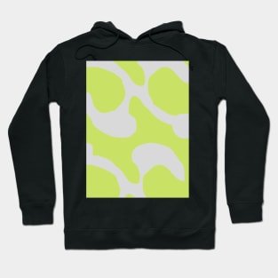 Abstract pattern gray pastel swirl Hoodie